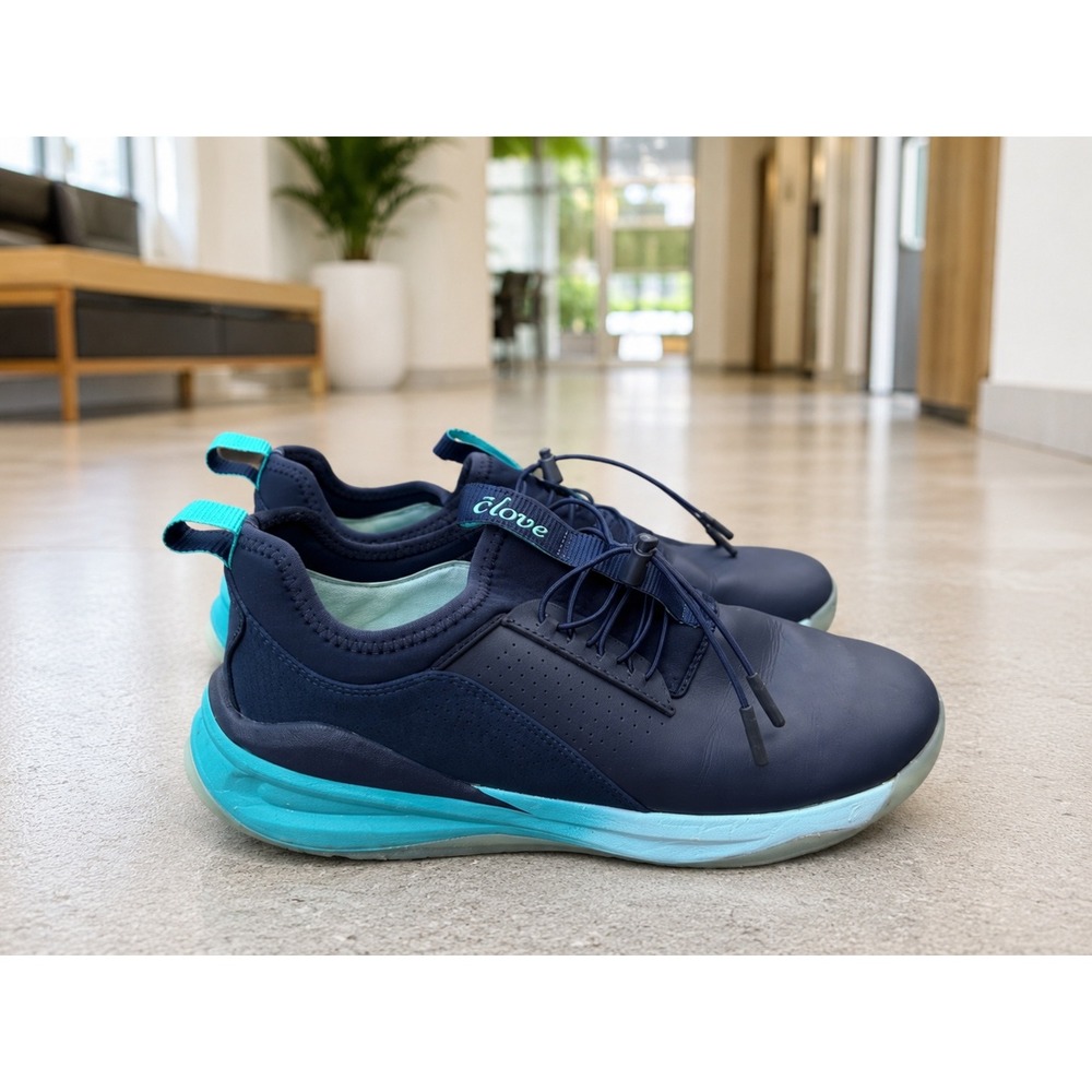 Clove Solo Night Sky Teal Nursing Shoes Sneakers Womens 9 Mens 7.5 CL012